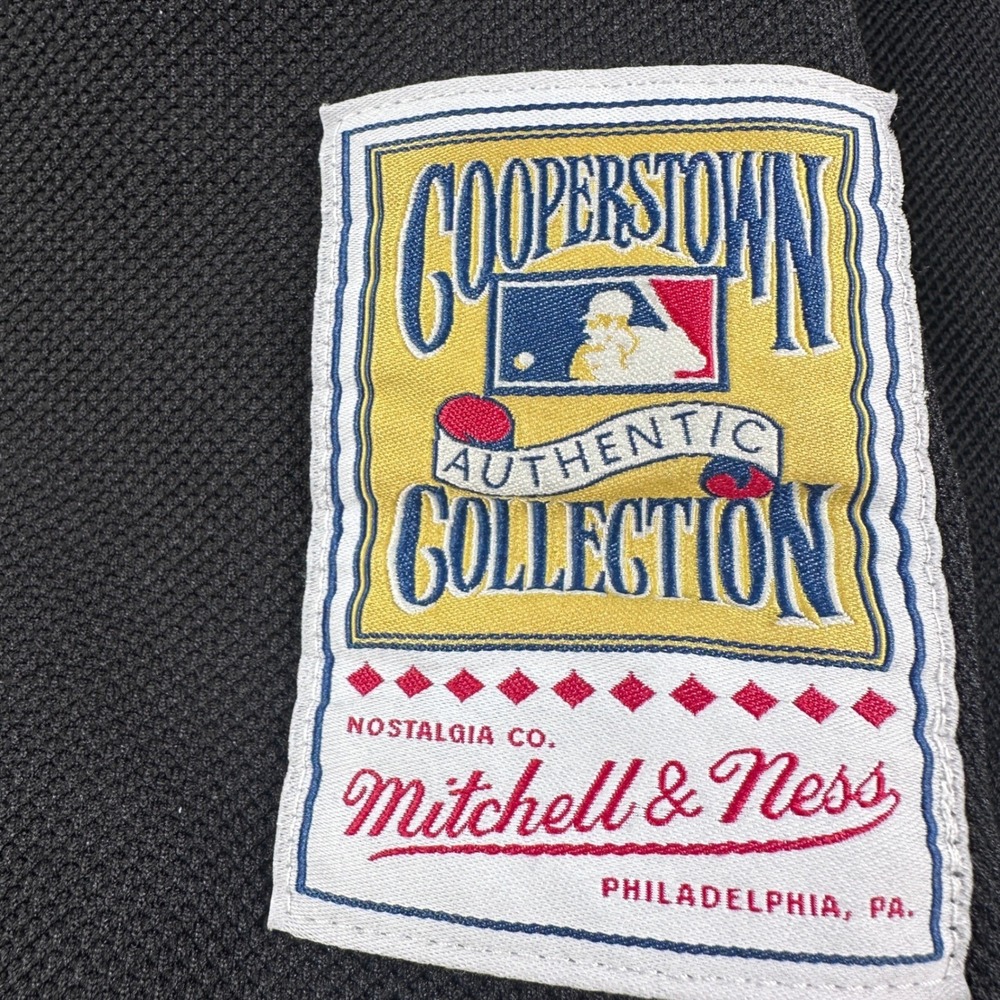 Mitchell & Ness Florida Marlins Dontrelle Willis 35 Jersey Black Mens 3XL 56 - Picture 10 of 13